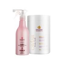 Kit Máscara De Nutrição Caviar 1Kg com Queratina Dyusar Kit Máscara De Nutrição Caviar 1Kg com Queratina Dyusar