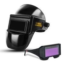 Kit Mascara De Solda Escurecimento Fixo Com Óculos De Solda Para Soldador - GALZER