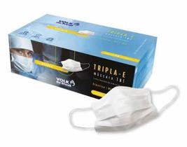 Kit MASCARA DESCARTAVEL TRIPLA BRANCA (50)