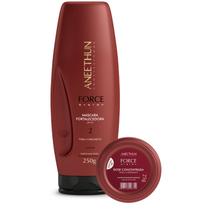 Kit Mascara e Dose Force System Aneethun Fortalecedor de Fio