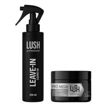 Kit Mascara e Leave-in Pró Mega Para Prótese Capilar, Mega Hair e Extensões Kit Mascara e Leave-in Pró Mega Para Prótese Capilar, Mega Hair e Extensões