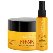 Kit Máscara e Óleo Pós-Química Aneethun Linha Repair System Kit Máscara e Óleo Pós-Química Aneethun Linha Repair System
