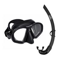 Kit Máscara e Snorkel Camo Seasub Baixo Volume Silicone Mergulho Pesca Sub Apneia Kit Máscara e Snorkel Camo Seasub Baixo Volume Silicone Mergulho Pesca Sub Apneia