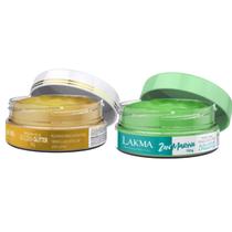 Kit Máscara Facial Golden Glitter Ouro 150g e Máscara Facial Zen Marine Detox Lakma 150g Kit Máscara Facial Golden Glitter Ouro 150g e Máscara Facial Zen Marine Detox Lakma 150g