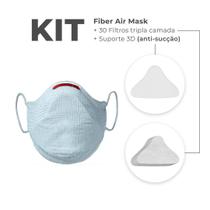 Kit mascara fiber air