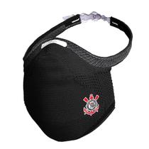 Kit Máscara Fiber Knit Corinthians + Filtro De Proteção + Suporte