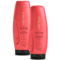 Kit Mascara Finalizador Aneethun Restore System Restauração