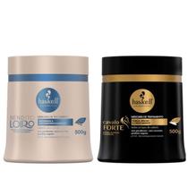 Kit Máscara Haskell Cavalo Forte + Máscara Bendito Loiro 500g
