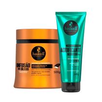 Kit Máscara Haskell Infusão de Óleos 500g + Acidifcante 240g Kit Máscara Haskell Infusão de Óleos 500g + Acidifcante 240g