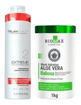 Kit Máscara Hidratação Profunda Profissional Progressiva Fit