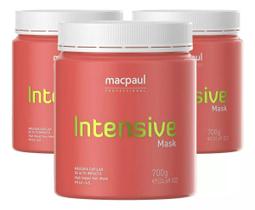 Kit Máscara Hidratante Intensive Macpaul 3x700ml