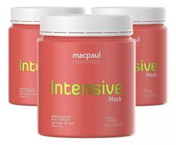 Kit Máscara Hidratante Intensive Macpaul 3X700Ml
