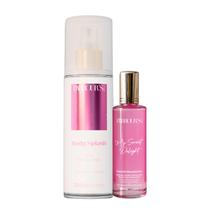 Kit Máscara Líquida e Body Splash My Sweet Delight Barbours