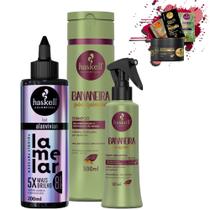 Kit Máscara Líquida Lamelar 200ml Bananeira Sh 300ml Fluido Kit Máscara Líquida Lamelar 200ml Bananeira Sh 300ml Fluido