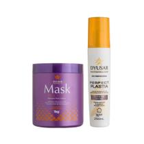Kit Máscara Matizadora 1Kg + Fluído Pré Escova DYUSAR Kit Máscara Matizadora 1Kg + Fluído Pré Escova DYUSAR
