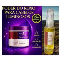 Kit Mascara Matizadora Karseell Power Roxa 500ml e Óleo Karseell 50ml Kit Mascara Matizadora Karseell Power Roxa 500ml e Óleo Karseell 50ml