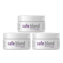 Kit Máscara Matizadora Macpaul Safe Blond 3x250g