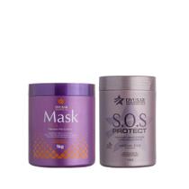 Kit Máscara Matizadora + Máscara Sos Dyusar 1Kg Kit Máscara Matizadora + Máscara Sos Dyusar 1Kg