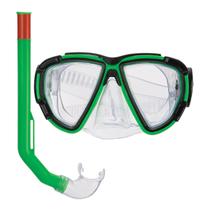 Kit Mãscara Mergulho Com Respirador Snorke Infantil