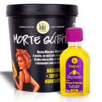 Kit Máscara Morte Súbita + Óleo Capilar Lola Pinga! Patauá & Moringa