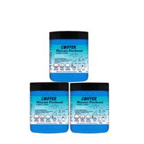 Kit mascara panthenol coiffer 500g com 3 unidades