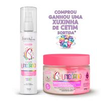 Kit Máscara + Protetor Térmico Magia Unicórnio Forever Liss