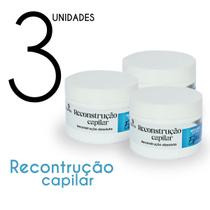 KIT Máscara Reconstrução Capilar 300g 3 Unds