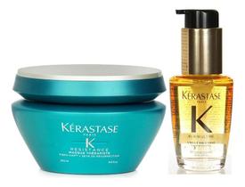 Kit Máscara Resistance e Elixir Ultime Lhuile 30ml