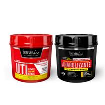 Kit Máscara Uti E Anabolizante Forever Liss