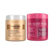 Kit Máscaras Equalize Mask + Extreme Repair 500g Prohall