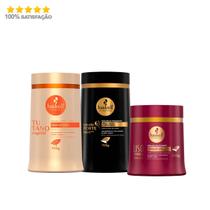 Kit Mascaras Haskell Cavalo E Tutano 900g + Liso Força 500g Kit Mascaras Haskell Cavalo E Tutano 900g + Liso Força 500g