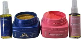 Kit Mascaras Impact + Ouro + Finalizadores Impact + Ouro