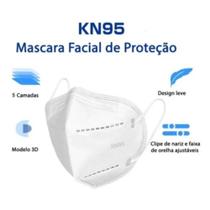 Kit Mascaras KN95 PFF2 Alta Proteção Branca