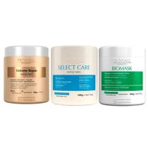 Kit Máscaras Prohall Select Care Biomask Extreme Repair 500g