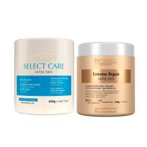 Kit Máscaras Prohall Select Care + Extreme Repair 500g