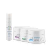 Kit Máscaras Science Hidratante, Nutritiva e Reconstrutora e Perfume Capilar em Óleo Amend Kit Máscaras Science Hidratante, Nutritiva e Reconstrutora e Perfume Capilar em Óleo Amend
