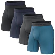 Kit masculino de cuecas boxer Pair of Thieves Every Day (pacote com 4)