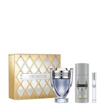 Kit Masculino Paco Rabanne Invictus 3 Peças EDT & Desodorante