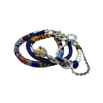 Kit Masculino Pulseiras Colorful Mix 4 Peças