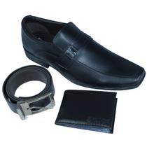 Kit Masculino Sapato Social, Cinto e Carteira Pedshoes CH-50707K