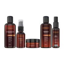 Kit Masculino Shampoo Condicionador Óleo Tônico Creme