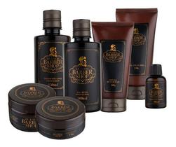Kit Masculino St.louis Barber Shop Barba Cabelo