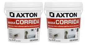 Kit Massa Corrida Interna 6 Kg Axton 2 Unidades