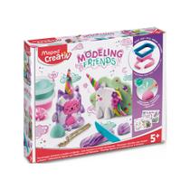 Kit Massa De Modelar Creativ Modeling Friends - Maped Kit Massa De Modelar Creativ Modeling Friends - Maped
