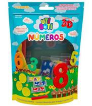 Kit Massa de Modelar Números - Uti Guti Kit Massa de Modelar Números - Uti Guti