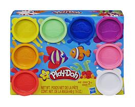 Kit Massa de Modelar - Play-Doh - Arco-íris - 8 Potes - Hasbro