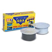 Kit Massa Epóxi 100g - Kit SOS - Kit S.O.S. Vedatudo Kit Massa Epóxi 100g - Kit SOS - Kit S.O.S. Vedatudo