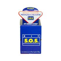 Kit Massa Epóxi Titanium 250g - Kit SOS - Kit S.O.S. Vedatudo