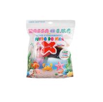 Kit Massa EVA Fundo Do Mar Com Moldes E Ferramentas 60g