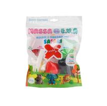 Kit Massa EVA Safari Com Moldes E Ferramentas 60g